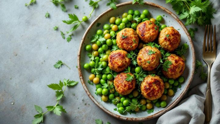 Polpette di piselli