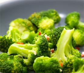 Broccoli al vapore