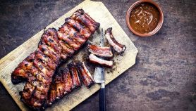 Costine di maiale glassate al miele