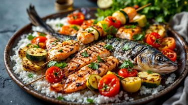 Sì, qui la fiamma esalta la purezza del pesce appena pescato