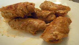 Involtini di carpaccio di manzo