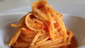 Linguine alla crema di peperoni