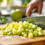 Preparazione della mela