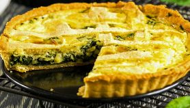 Torta ricotta uvetta e spinaci