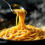 Pasta saltata con olio, aglio e peperoncino