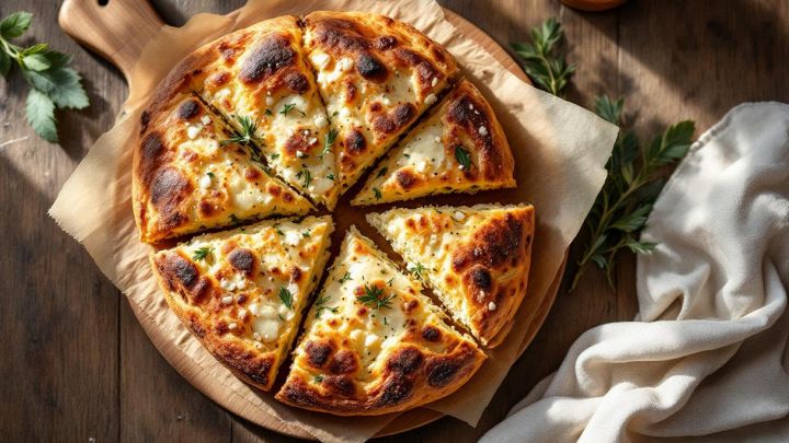 Focaccia con stracchino