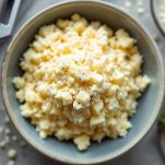 preparazione crema di stracchino