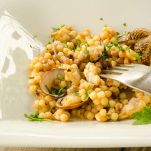 Fregola sarda con le vongole