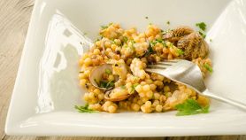 Fregola sarda con le vongole