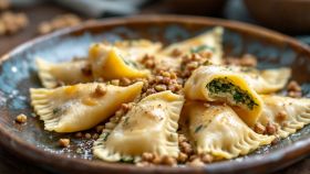 Pansoti in salsa di noci