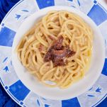 Spaghetti cipolla e alici