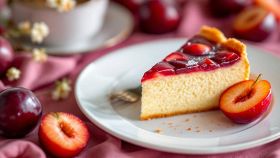 Un dessert soffice e senza lattosio