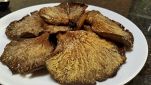 Funghi pleurotus gratinati al forno