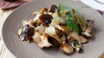 Funghi shiitake trifolati