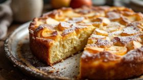Torta di mele e ricotta