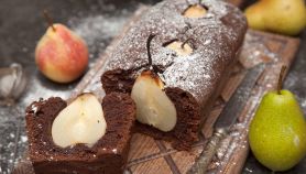 Plumcake pere e cioccolato