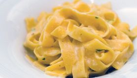 Linguine al limone e zafferano