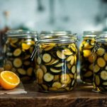 Zucchine sott'olio pronte