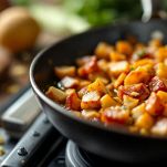 Rosolatura del guanciale