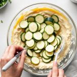 Aggiunta delle zucchine