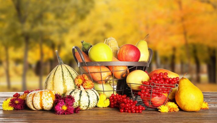 Frutta e verdura del mese di Novembre