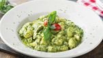 Gnocchetti pesto e mozzarella