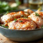 La preparazione del pollo