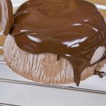 Semifreddo al cioccolato fondente al lime
