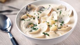 Zuppa di vongole e patate