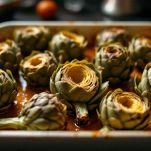 Carciofi nella pirofila