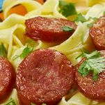 Fettuccine con cotechino