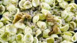 Orecchiette con carciofi e salsiccia