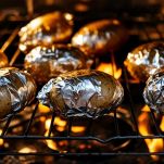 Patate al cartoccio in forno