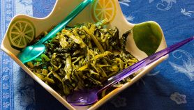 Puntarelle in padella con aglio e olio