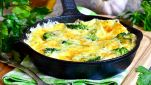 Frittata con broccoli e patate