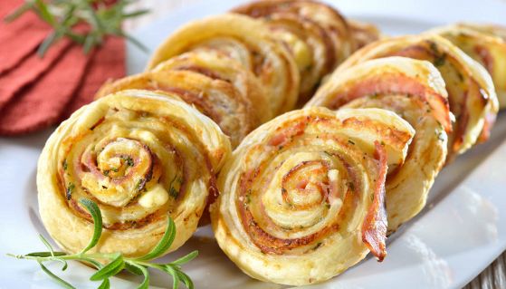 Girelle prosciutto e formaggio