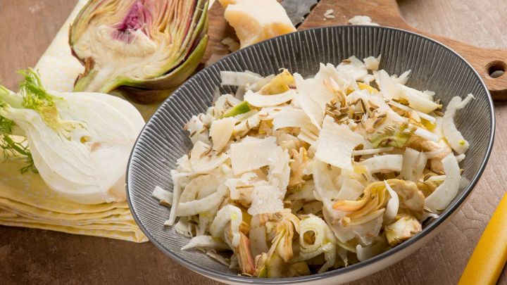 Insalata carciofi e finocchi