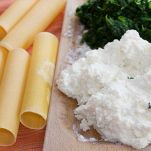 Preparazione dei cannelloni