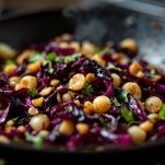 Risotto salsiccia e radicchio