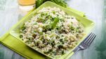 Risotto con rucola e crescenza