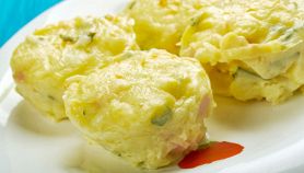 Sformatini di patate con zucchine e prosciutto