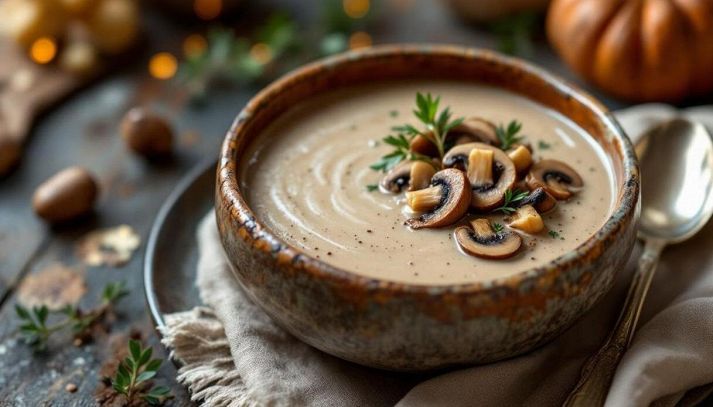 Vellutata di funghi