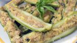 Zucchine ripiene con capperi e tonno senza uova