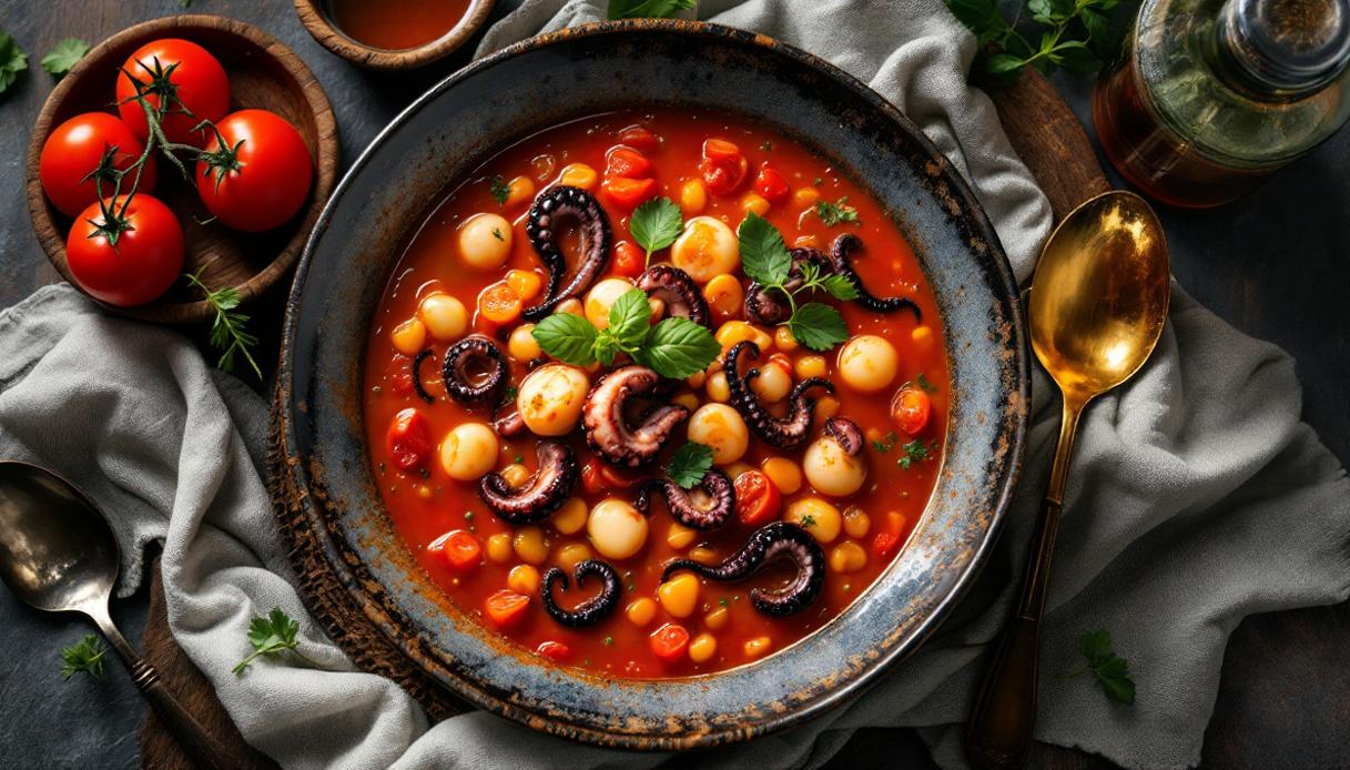 Zuppa di moscardini