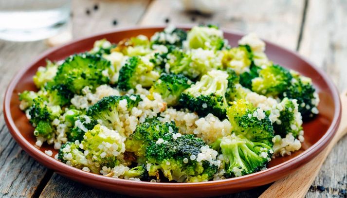 Quinoa con broccoli