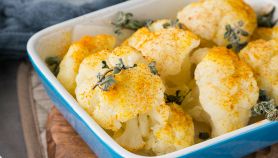 Cavolfiori alla curcuma al forno