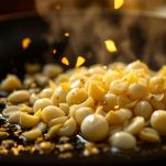 Aglio e scalogno in padella