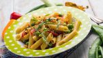 Pasta con verdure e curcuma