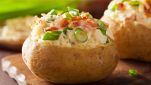 Patate ripiene al forno con pancetta e formaggio
