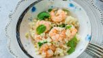 Risotto gamberi e finocchi